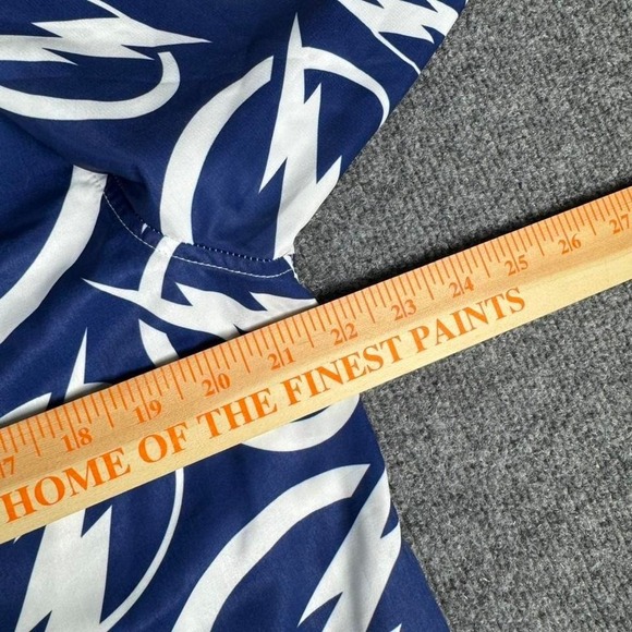 Tampa Bay Lightning AOP Button Up Shirt NHL Hockey All Over Print - Picture 8 of 8